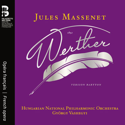 The cover of Werther by Jules Massenet