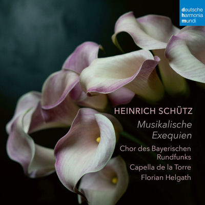 The cover of Musikalische Exequien by Heinrich Schütz