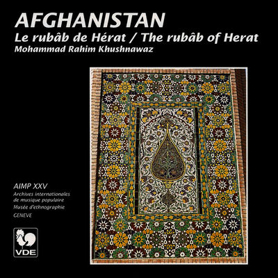 The cover of Afghanistan: The Rubab of Herat by Mohammad Rahim Khushnawaz