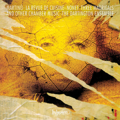 The cover of La revue de cuisine by Bohuslav Martinu
