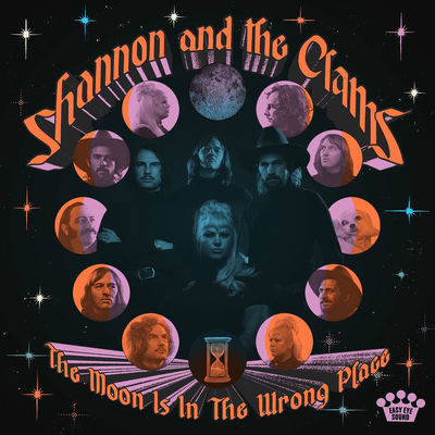 The cover of The Moon Is In The Wrong Place by Shannon and The Clams