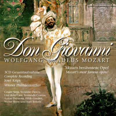 The cover of Don Giovanni by Wolfgang Amadeus Mozart