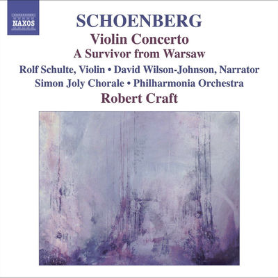 The cover of A Survivor from Warsaw by Arnold Schoenberg