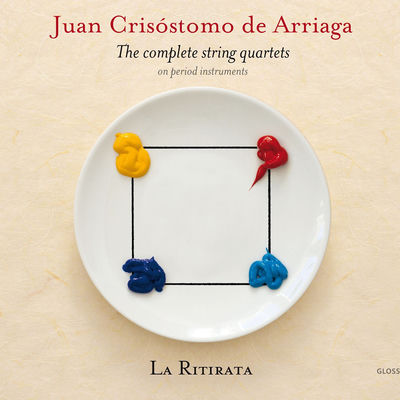 The cover of String Quartets by Juan Crisóstomo de Arriaga