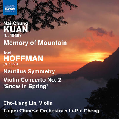 The cover of Kuan & Hoffman: Chinese Orchestral Works by Cho-Liang Lin