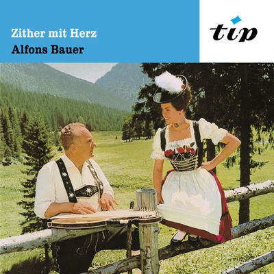 The cover of Zither mit Herz by Alfons Bauer