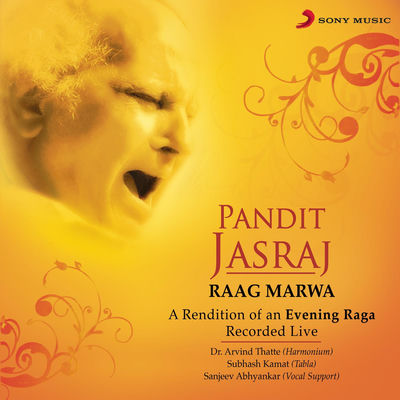 The cover of Raag Marwa by Pandit Jasraj
