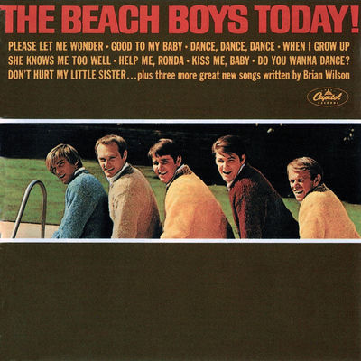 The cover of The Beach Boys Today! by The Beach Boys