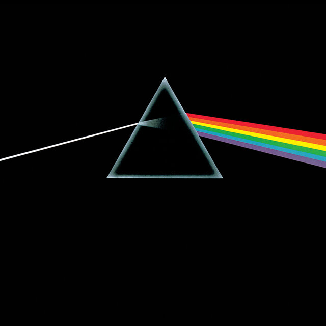 The cover of The Dark Side of the Moon by Pink Floyd