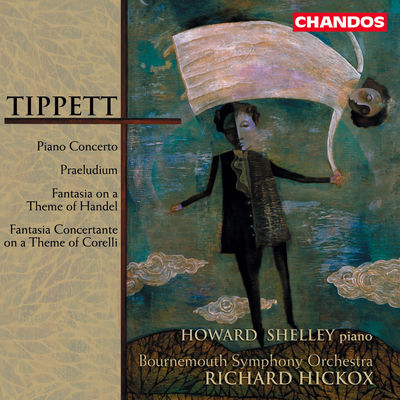 The cover of Fantasia concertante by Michael Tippett