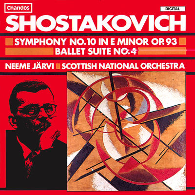 The cover of Symphony no. 4 by Dmitri Shostakovich