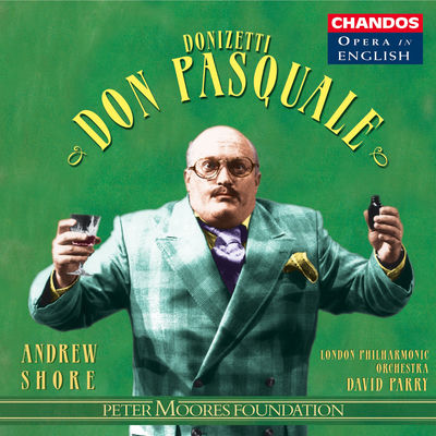 The cover of Don Pasquale by Gaetano Donizetti