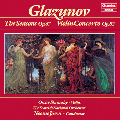 The cover of The Seasons by Alexander Glazunov