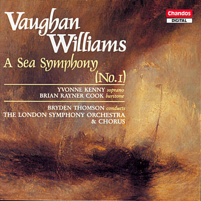 The cover of A Sea Symphony by Ralph Vaughan Williams