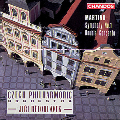 The cover of Double Concerto by Bohuslav Martinu