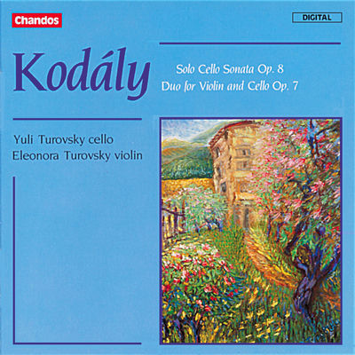 The cover of Duo for Violin and Cello by Zoltán Kodály