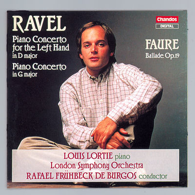 The cover of Piano Concerto in G by Maurice Ravel