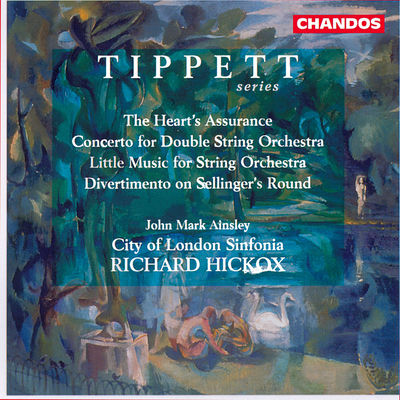 The cover of Concerto for Double String Orchestra by Michael Tippett