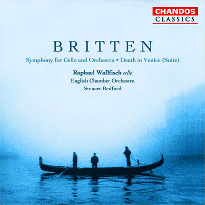 The cover of Death in Venice by Benjamin Britten