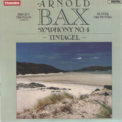 The cover of Tintagel by Arnold Bax
