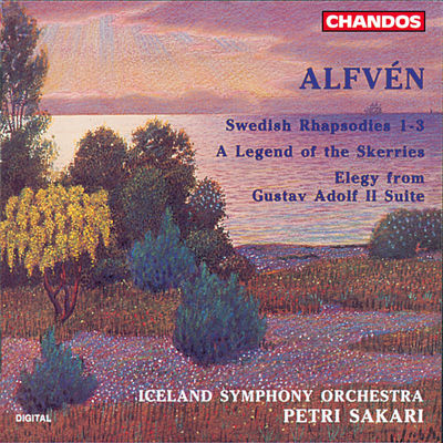 The cover of Swedish Rhapsodies by Hugo Alfvén