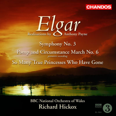 The cover of Symphony no. 3 by Edward Elgar
