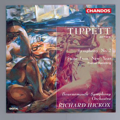 The cover of Symphony no. 2 by Michael Tippett
