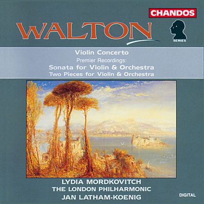 The cover of Violin Concerto by William Walton
