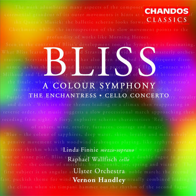 The cover of A Colour Symphony by Arthur Bliss
