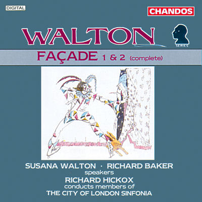 The cover of Façade by William Walton