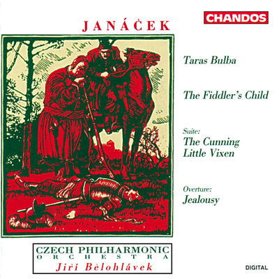The cover of Taras Bulba by Leos Janácek