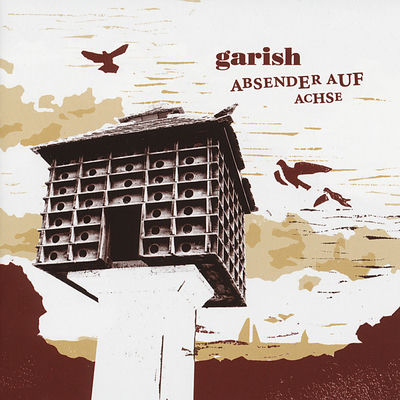 The cover of Absender auf Achse by Garish