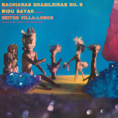 The cover of Bachianas brasileiras no. 5 by Heitor Villa-Lobos