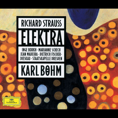 The cover of Elektra by Richard Strauss