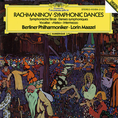 The cover of Symphonic Dances by Sergei Rachmaninov