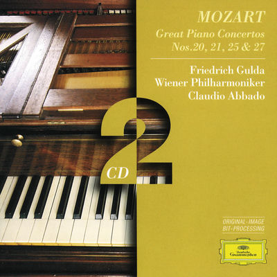 The cover of Piano Concerto no. 20 by Wolfgang Amadeus Mozart