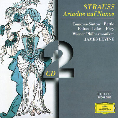 The cover of Ariadne auf Naxos by Richard Strauss