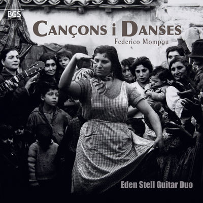 The cover of Cançons i danses by Federico Mompou