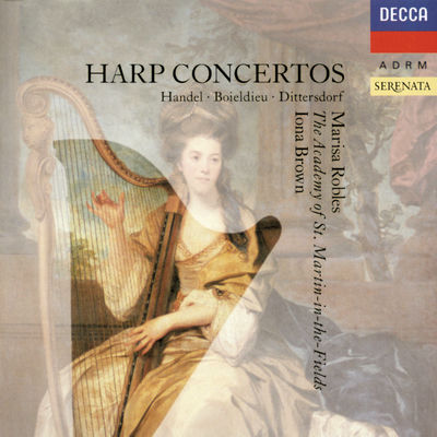 The cover of Harp Concertos by Marisa Robles