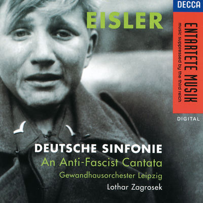 The cover of Deutsche Sinfonie by Hanns Eisler