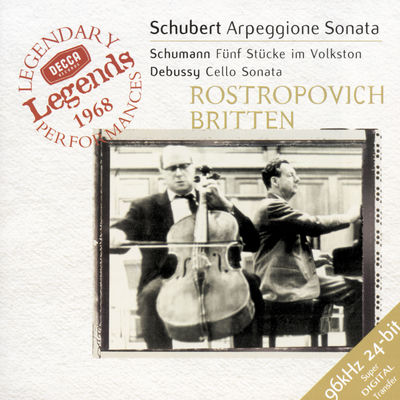 The cover of Arpeggione Sonata by Franz Schubert
