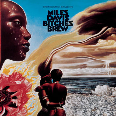 The cover of Bitches Brew by Miles Davis