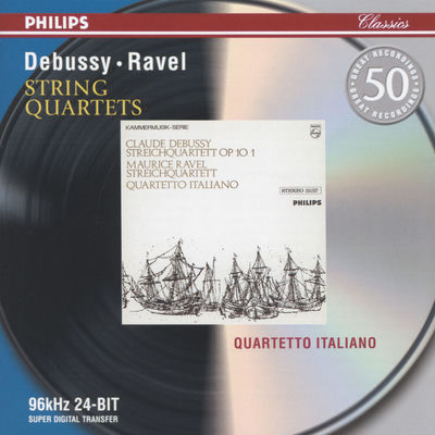 The cover of String Quartet by Maurice Ravel