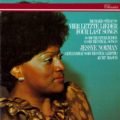 The cover of Four Last Songs by Richard Strauss