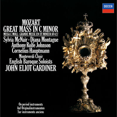 The cover of Mass in C minor “Great” by Wolfgang Amadeus Mozart