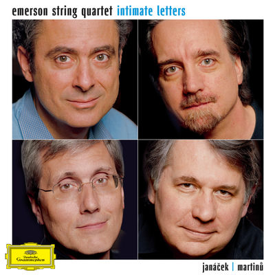 The cover of String Quartets nos. 1 & 2 by Leos Janácek
