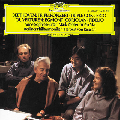 The cover of Triple Concerto by Ludwig van Beethoven