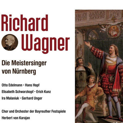 The cover of Die Meistersinger von Nürnberg by Richard Wagner