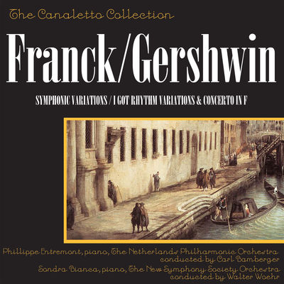 The cover of Symphonic Variations by César Franck