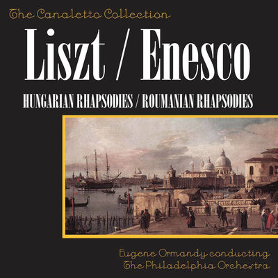 The cover of Hungarian Rhapsodies by Franz Liszt